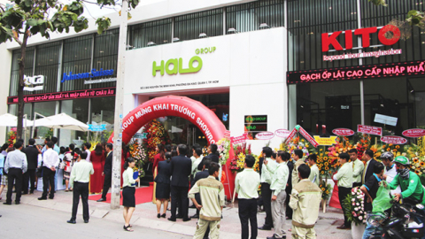 HaloGroup mở phòng trưng bày vật liệu trang trí nội - ngoại thất