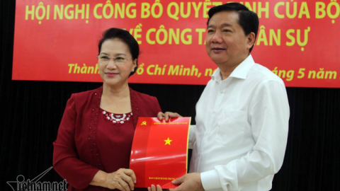 Ông Đinh La Thăng giữ chức Phó ban Kinh tế Trung Ương