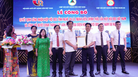 Thành lập văn phòng Hội môi giới bất động sản tại Nghệ An
