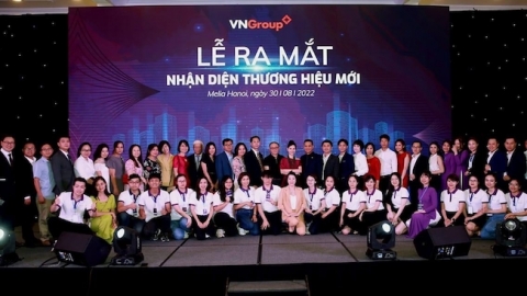 VNGroup ra mắt bộ nhận diện thương hiệu mới