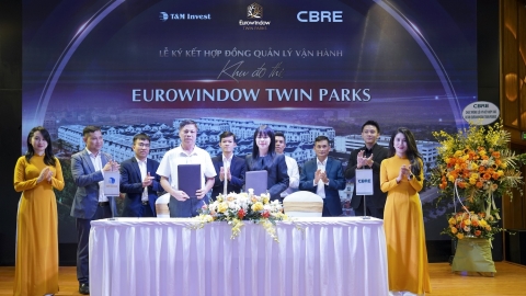 CBRE quản lý vận hành khu đô thị Eurowindow Twin Parks