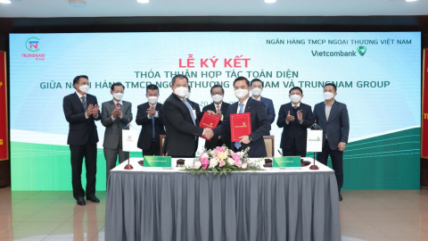 Trungnam Group thỏa thuận hợp tác toàn diện với Vietcombank