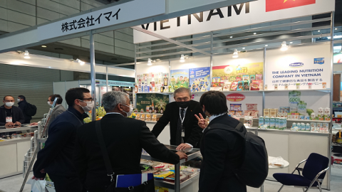 Thương hiệu nước giải khát Việt Nam xuất hiện nổi bật tại Foodex Japan 2021