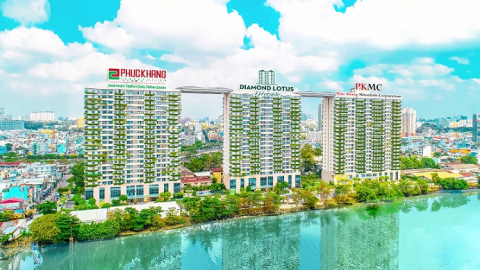 Diamond Lotus Riverside vào Top 5 dự án công trình xanh thông minh tốt nhất năm 2021