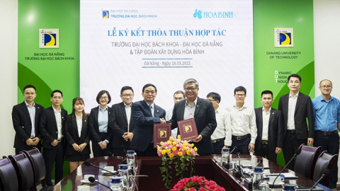 Tập đoàn Xây dựng Hòa Bình hợp tác với các trường đại học tại miền Trung