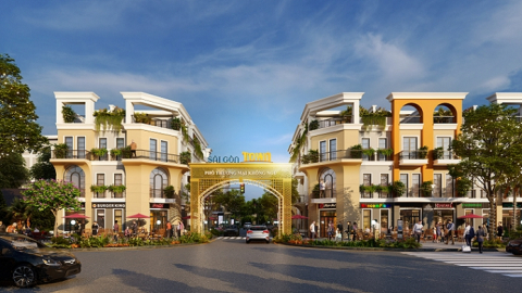 5 lý do lựa chọn shophouse 2 mặt tiền kinh doanh tại Sài Gòn Town