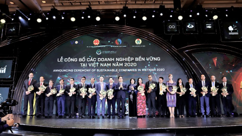 PNJ tiếp tục lọt Top 10 doanh nghiệp bền vững 2020
