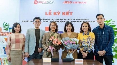 BSS Việt Nam ký hợp tác chiến lược với Alpha Books