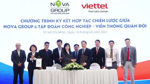 NovaGroup và Viettel hợp tác chiến lược trong nhiều lĩnh vực