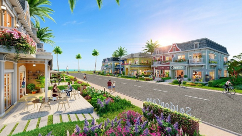Shop villa: Phiên bản nâng cấp của nhà phố thương mại