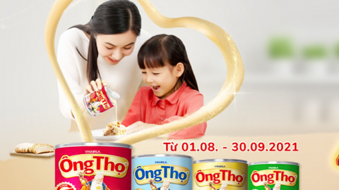 Vinamilk mừng sinh nhật 45 năm sữa Ông Thọ