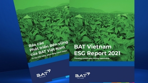 Báo cáo ESG 2021 của BAT Việt Nam: Lời nói đi đôi với hành động