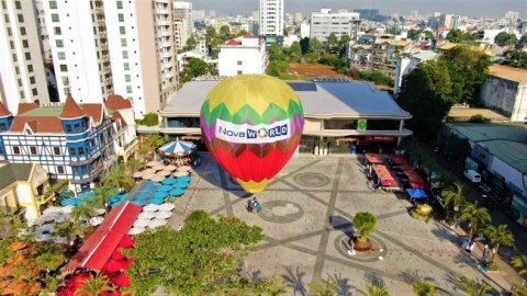 Trải nghiệm bay khinh khí cầu độc đáo giữa trung tâm TP.HCM