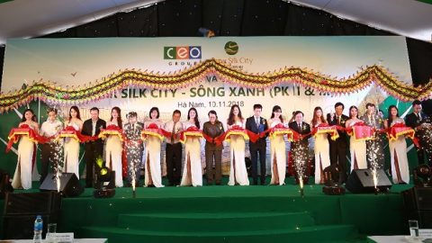 Tập đoàn CEO khánh thành hạ tầng kỹ thuật khu đô thị hiện đại nhất Hà Nam
