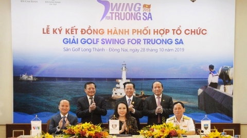 Hành trình 'biển ngọt' tại giải golf Swing For Truong Sa 2019