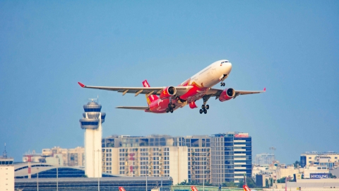 Vietjet nhận thêm 10 tàu bay mới ngay trong năm nay