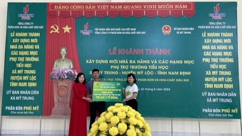 PVFCCo thực hiện nhiều chương trình an sinh xã hội