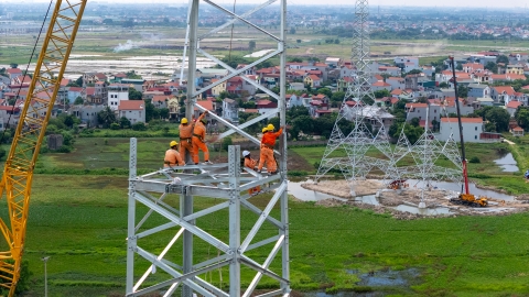 Những con số ấn tượng về đường dây 500 kV mạch 3