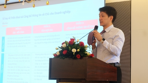 Sổ tay ESG: Công cụ giúp doanh nghiệp hút vốn