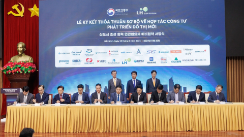 24 công ty Hàn Quốc tham gia phát triển đô thị mới Bắc Ninh
