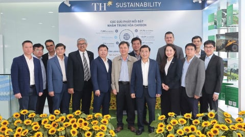Hai thành viên của Tập đoàn TH đạt trung hòa carbon chuẩn quốc tế