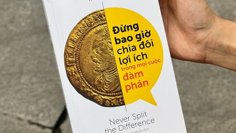 Đừng bao giờ chia đôi lợi ích trong mọi cuộc đàm phán