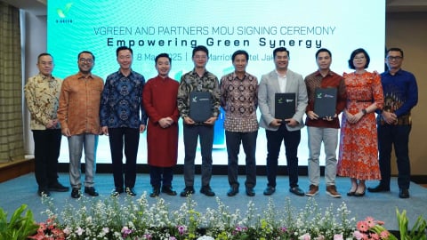 V-Green cùng 4 đối tác đầu tư 300 triệu USD làm 63.000 cổng sạc VinFast tại Indonesia