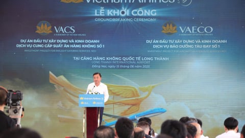 Vietnam Airlines đầu tư 2 dự án hạ tầng gần 1.800 tỷ đồng tại sân bay Long Thành