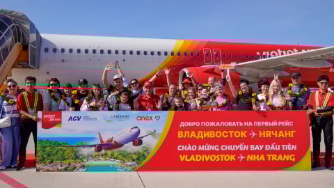 Vietjet khai trương loạt đường bay thẳng đầu tiên kết nối Việt Nam – Nga