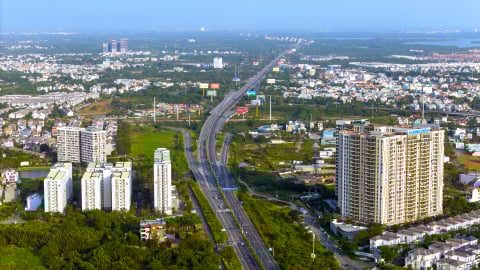Vùng ven TP.HCM nổi sóng bất động sản