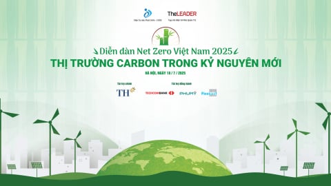 Đang diễn ra 'Diễn đàn Net Zero Việt Nam 2025: Thị trường carbon trong kỷ nguyên mới'