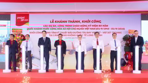 Vietjet khởi công Trung tâm Kỹ thuật bảo dưỡng tàu bay tại Long Thành - Bước tiến mới của hàng không Việt Nam