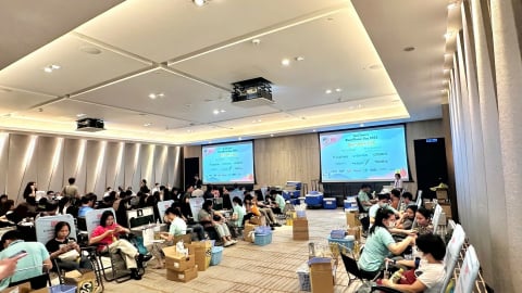 AmCham góp thêm 658 đơn vị máu cho 'ngân hàng' máu quốc gia