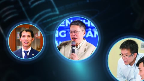 Doanh nhân đứng lớp