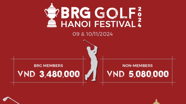 Khởi động giải gôn thường niên BRG Golf Hanoi Festival 2024