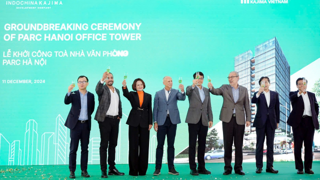 Indochina Kajima breaks ground on Grade A office building in Hanoi’s emerging hub