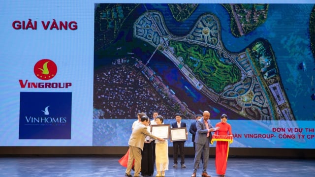 Vinhomes Royal Island nhận giải Vàng VUPA: Đô thị đảo kiểu mẫu cho cộng đồng tinh hoa toàn cầu