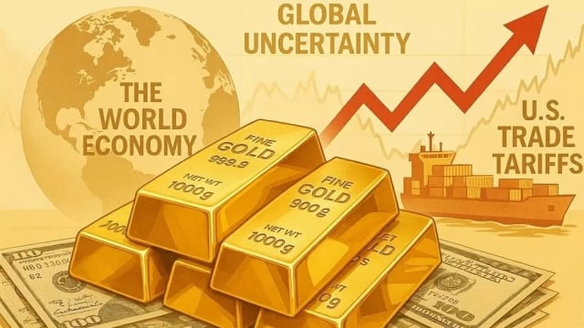 Giá vàng hôm nay 8/7: SJC tăng lại mốc 121 triệu đồng/lượng
