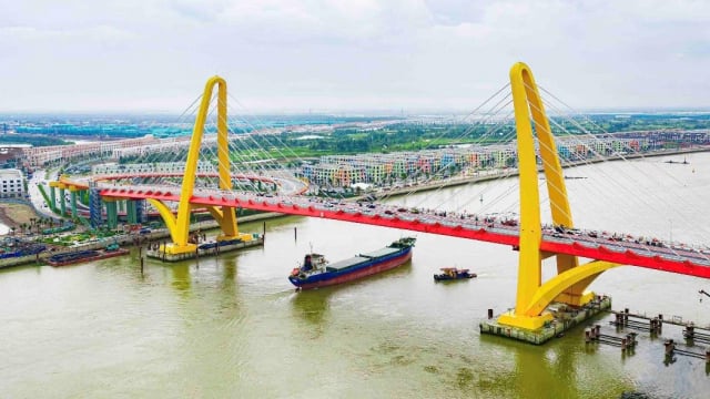 Vingroup thông xe cầu Hoàng Gia Hải Phòng