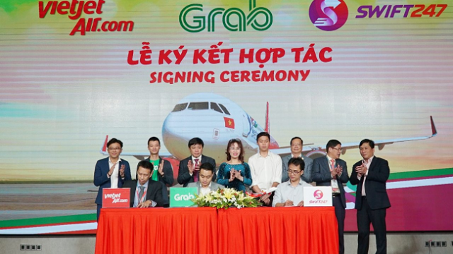 Vietjet, Swift247 and Grab join hands to deliver transport and delivery services