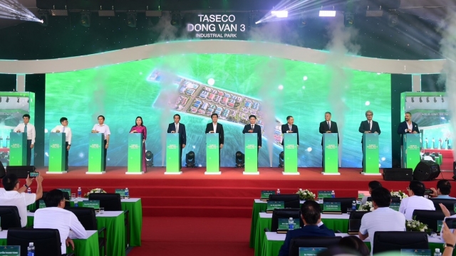 Taseco Land breaks ground on first industrial park in Ha Nam