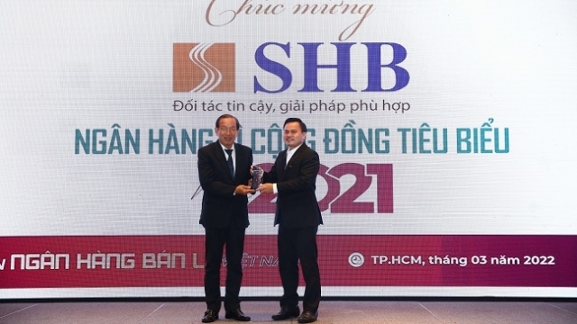 SHB tiếp tục thắng lớn trong lễ trao giải ngân hàng Việt Nam tiêu biểu 2021