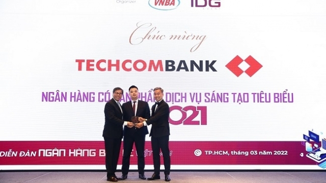 Ứng dụng Techcombank Mobile được vinh danh 'Sản phẩm dịch vụ sáng tạo tiêu biểu'