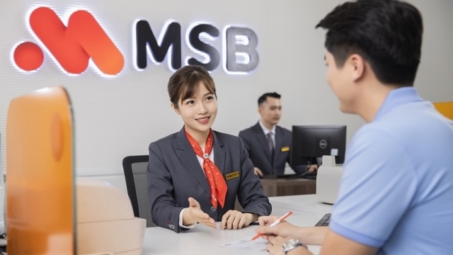 MSB giảm tiếp 1%/năm lãi suất vay với khách hàng hiện hữu