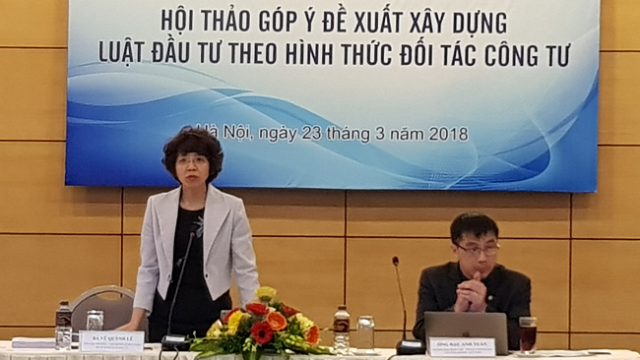 Nhà nước và doanh nghiệp cần bình đẳng về chế tài và nghĩa vụ trong dự án PPP