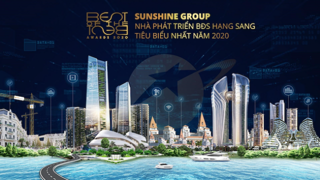 Sunshine Group được vinh danh 'Nhà phát triển bất động sản hạng sang tiêu biểu nhất 2020'