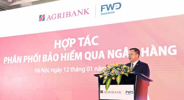 FWD Việt Nam phân phối bảo hiểm qua ngân hàng Agribank