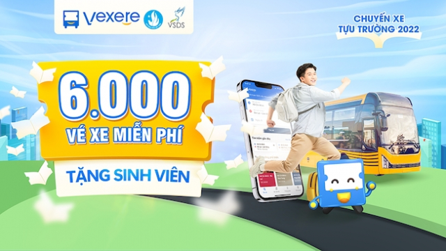 6.000 vé xe miễn phí tặng sinh viên