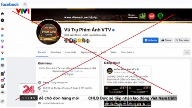 Hình ảnh của VTV bị xâm phạm bản quyền nghiêm trọng