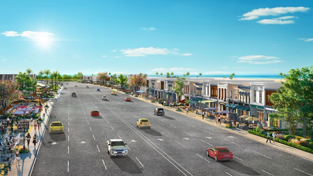Đặc sản shophouse Hồ Tràm hấp dẫn giới đầu tư